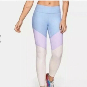 Outdoor Voices Leggings 7/8 Springs Tri Color Block Womens Large